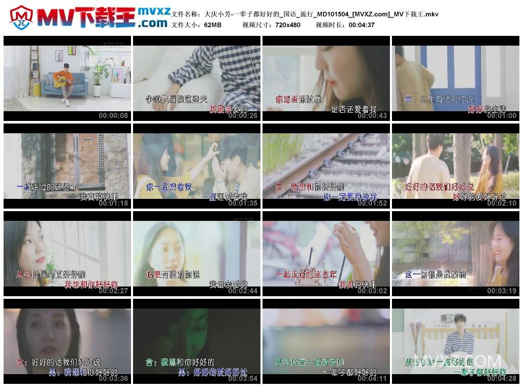 大庆小芳-一辈子都好好的_国语_流行_MD101504